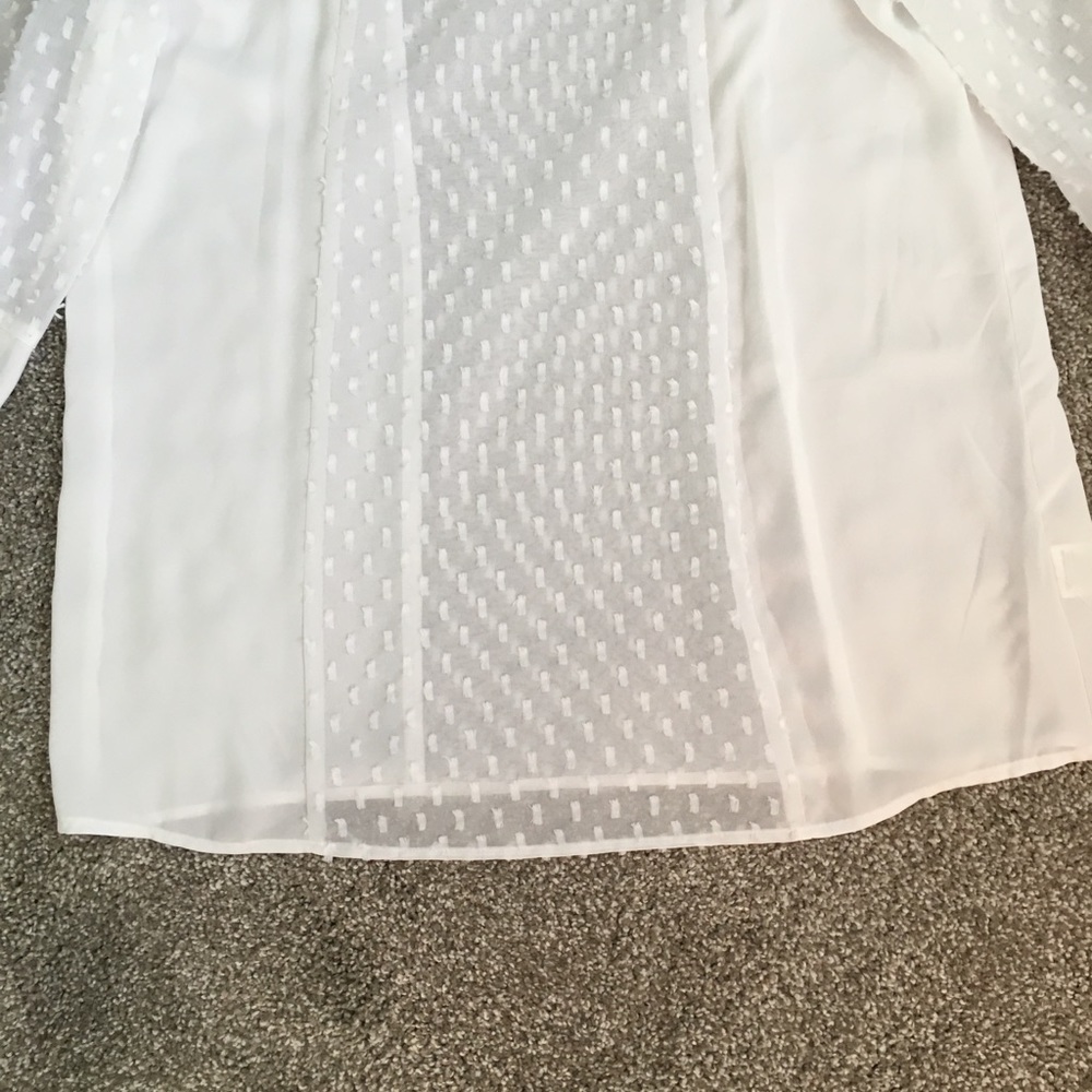 Ny Collection sheer top - Picture 3 of 4